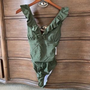 Cupshe Olive Green Bathingsuit